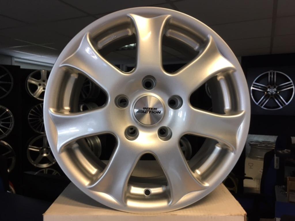 IN STOCK: NIEUWE 15 inch 5x114.3 aluminium sportvelgenset, Auto-onderdelen, Banden en Velgen, Ophalen of Verzenden, Nieuw, 15 inch