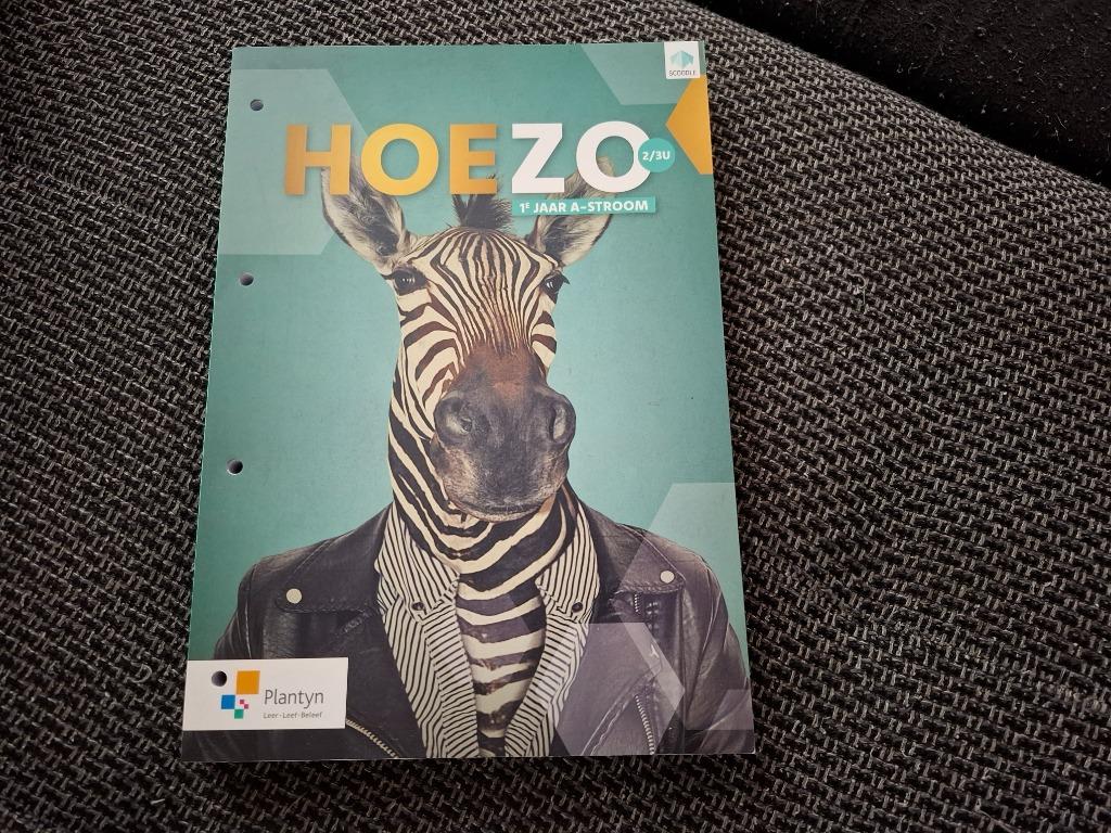 Schoolboek Hoezo Natuurwetenschappen 1e jaar A-stroom, Boeken, Ophalen, Natuurkunde, Plantyn, Nieuw