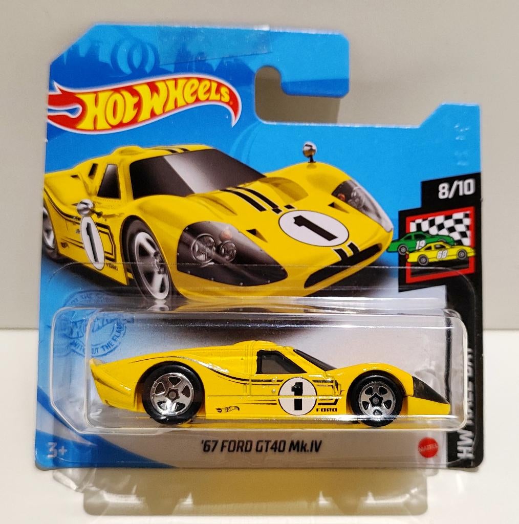 Hot Wheels ´67 Ford GT40 MK.IV Geel (2021), Enlèvement ou Envoi