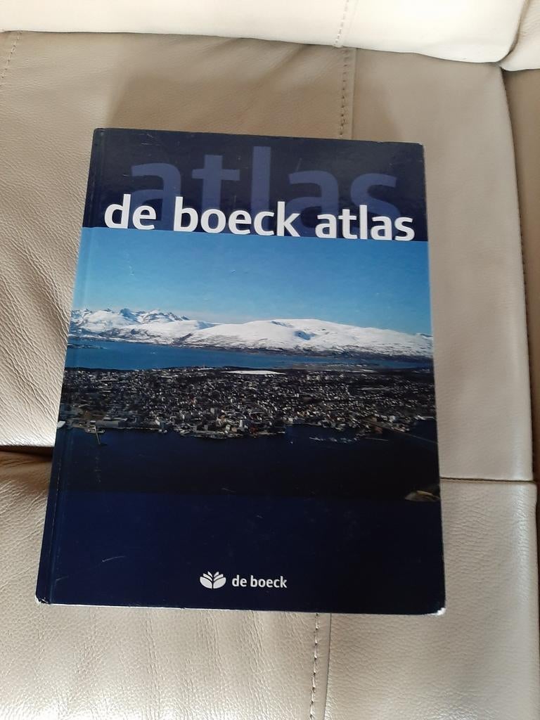 Atlas De Boeck, Ophalen of Verzenden, Zo goed als nieuw