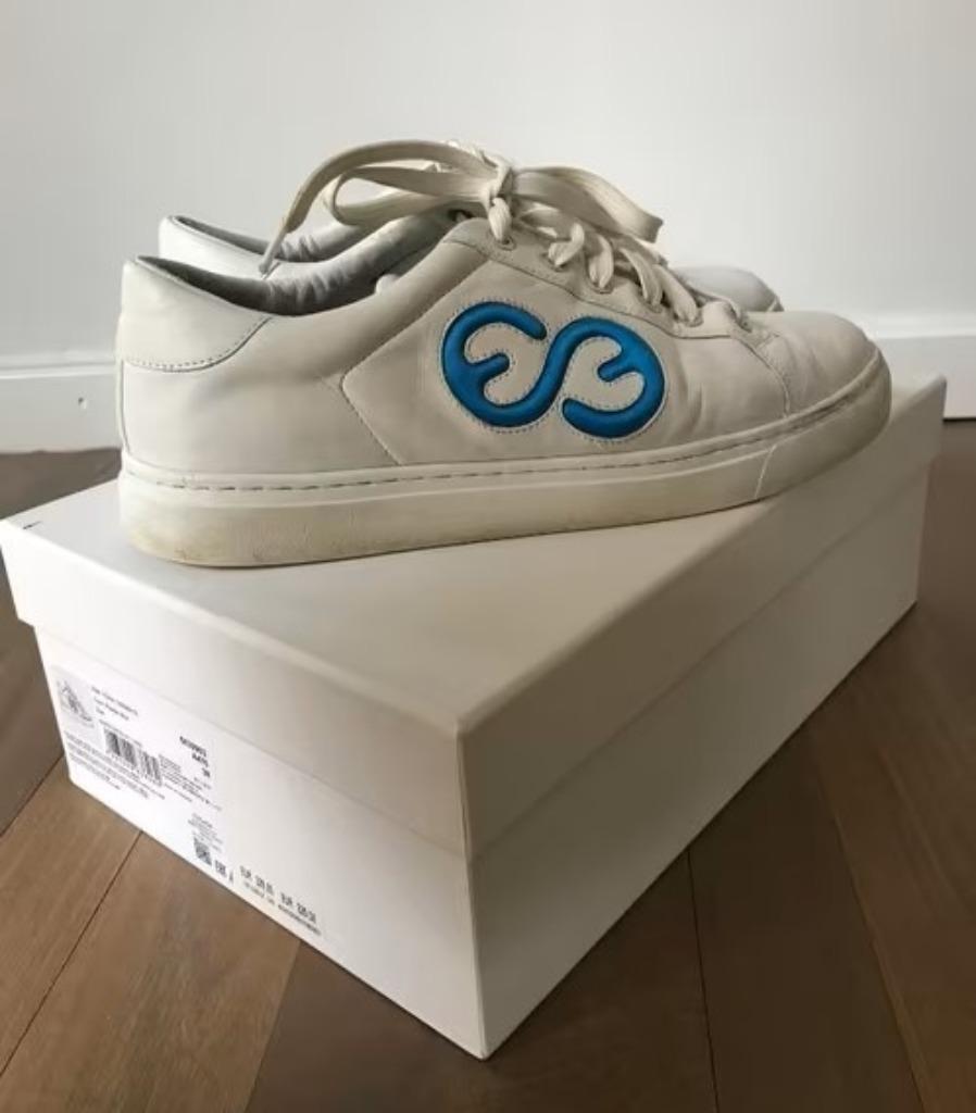 Witte dames sneaker merk escada maat 38, Sneakers et Baskets, Escada, Enlèvement, Porté