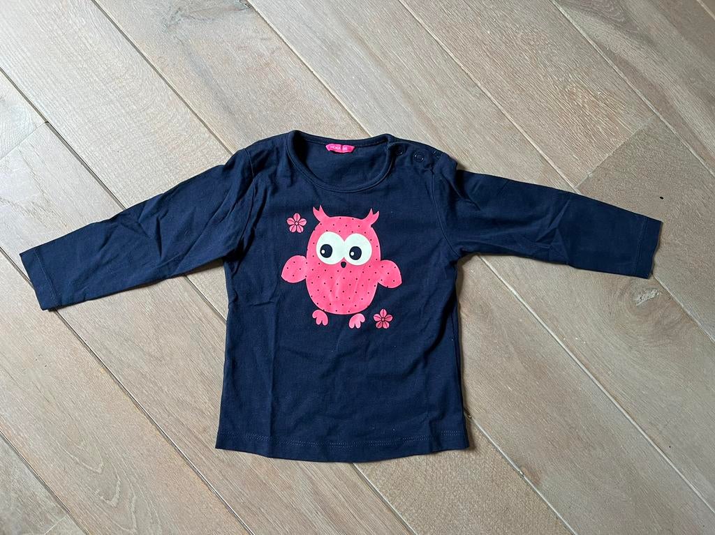 Longsleeve / t-shirt maat 86 van Hema, Jongetje of Meisje, Ophalen of Verzenden, Zo goed als nieuw, Hema