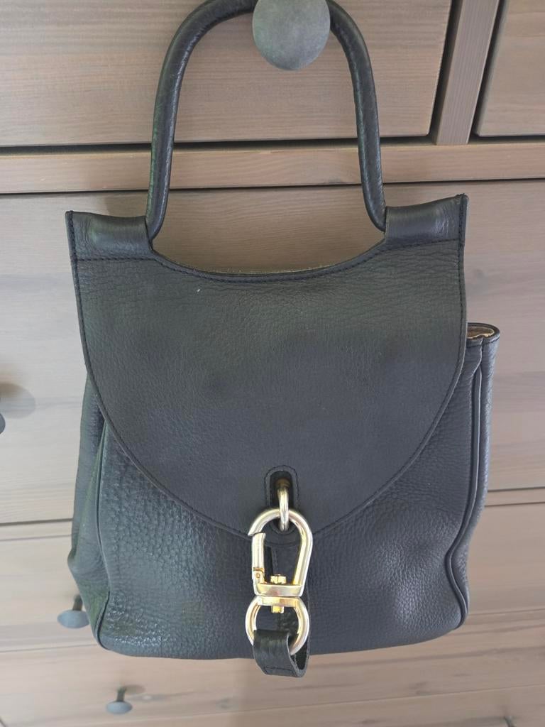 Handtas in leer, Enlèvement ou Envoi, Noir, Sac à main