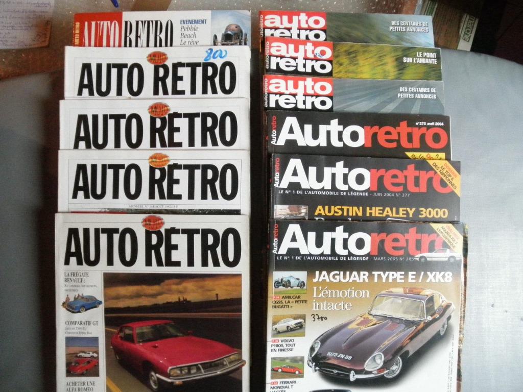 Gros lot Auto Rétro Automobilia Citropolis HS Posters ... 2, Enlèvement, Comme neuf, Audi, Collectif
