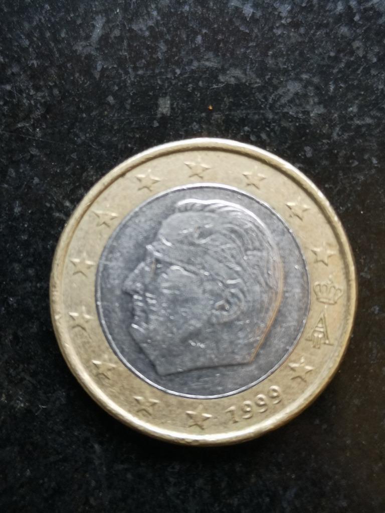 1euromunt België 1999, Postzegels en Munten, Munten | Europa | Euromunten, Ophalen of Verzenden, België