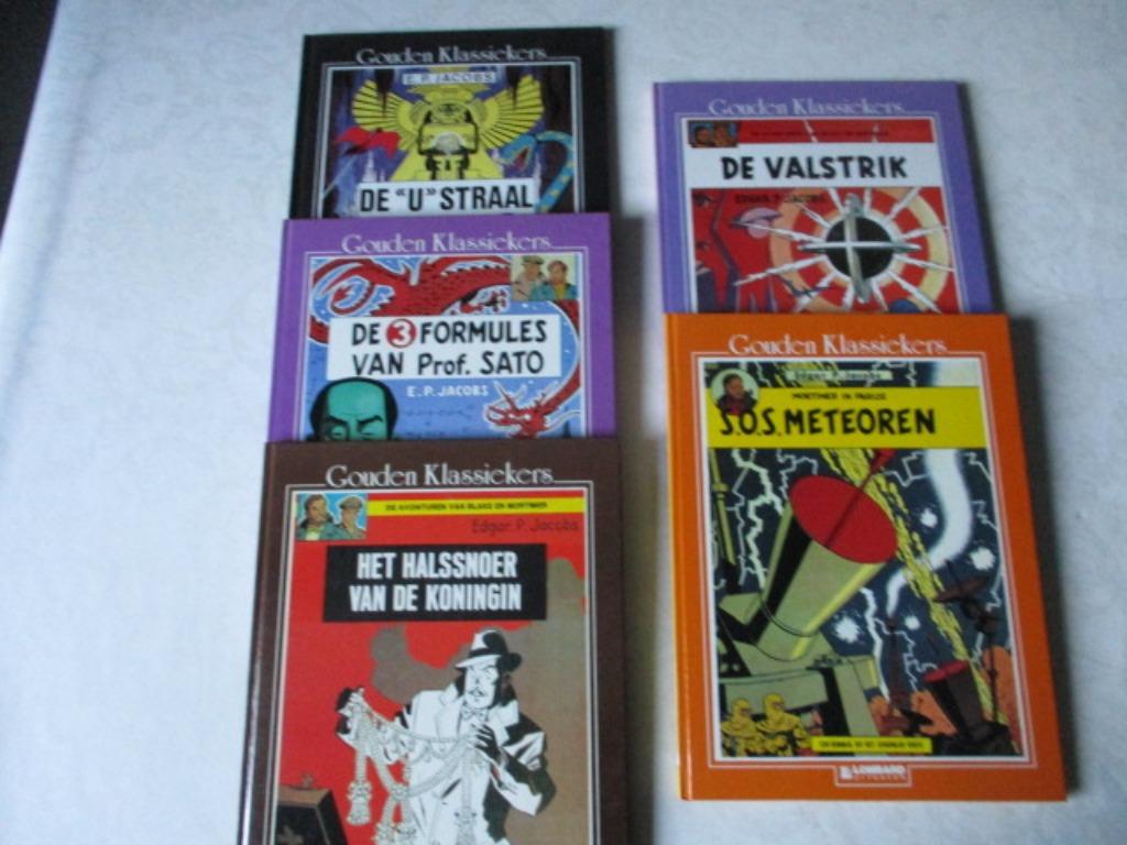 gouden klassiekers , blake en mortimer, Boeken, Meerdere stripboeken, Ophalen of Verzenden, Nieuw, Edgar P Jacobs