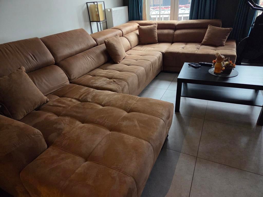 Zetel salon rimini te koop, Ophalen, Stof