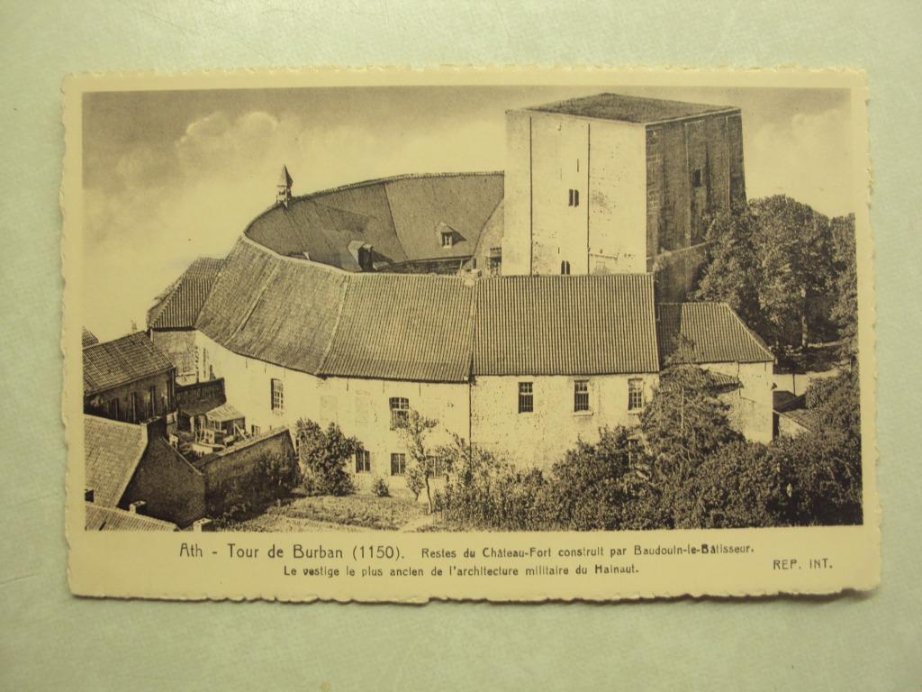 48996 - ATH - TOUR DE BURBAN 1150 - RESTES DU CHATEAU-FORT, Collections, Enlèvement ou Envoi