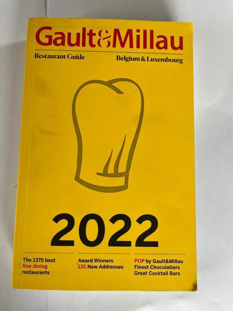 restaurantgids Gault&Millau Belux 2022, Boeken, Gault&Millau, Ophalen of Verzenden, Zo goed als nieuw, Catalogus