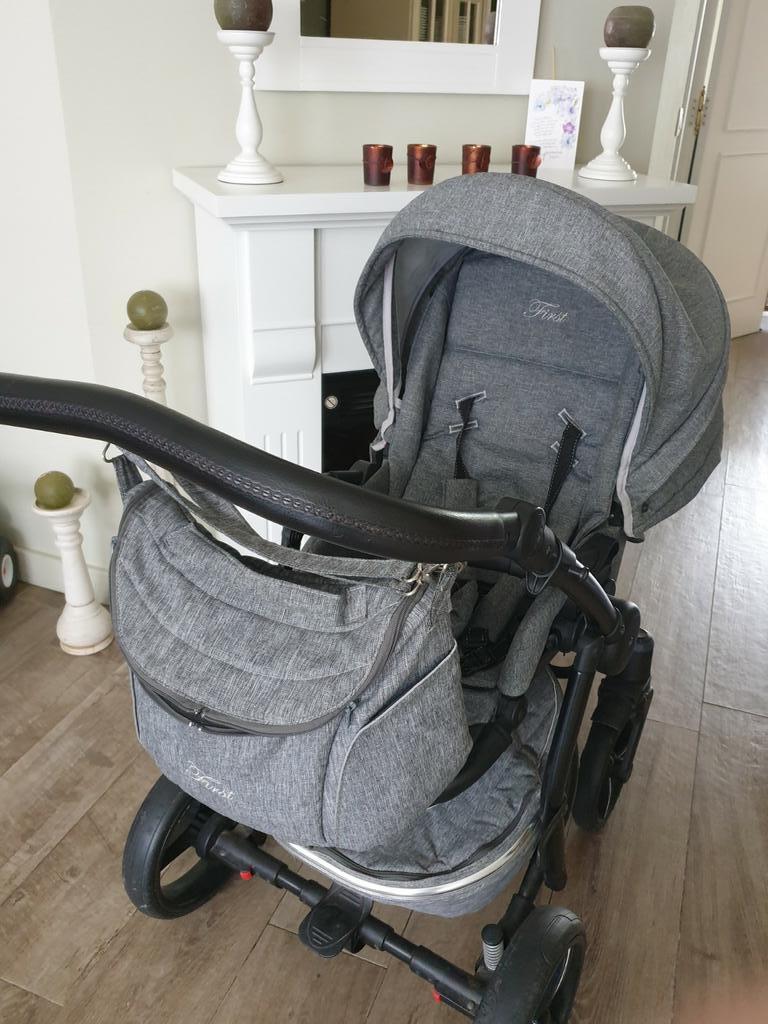 First kinderwagen, Ophalen, Gebruikt, Voetenzak