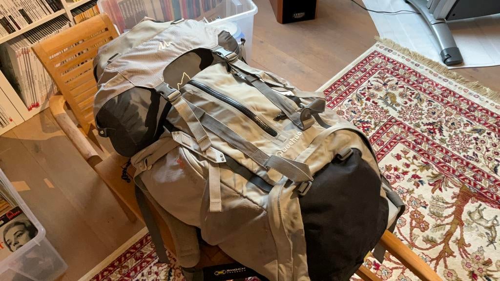 Sac à dos trek, Ophalen, Rugzak