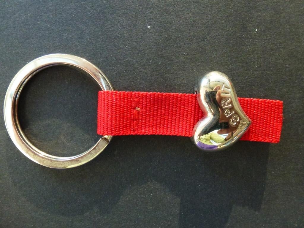 valentijn sleutelhanger met hartje, Ophalen of Verzenden, Zo goed als nieuw, Merk