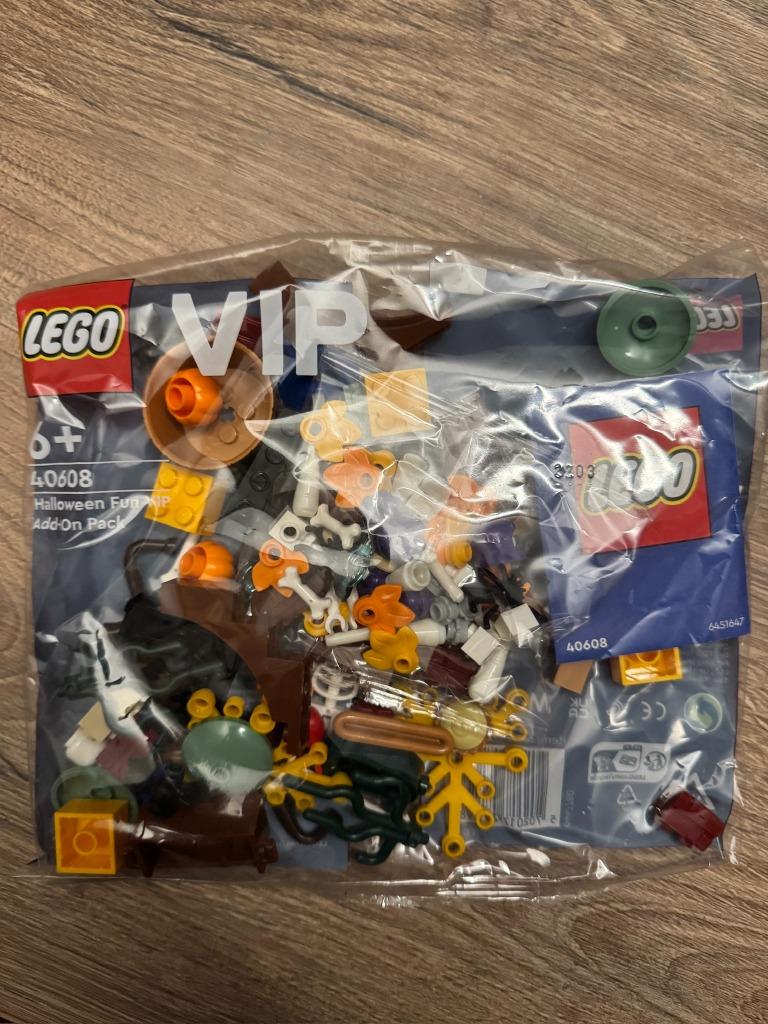 Lego 40608: Halloweenplezier VIP Add-On Pack, Ophalen of Verzenden, Nieuw, Losse stenen, Lego