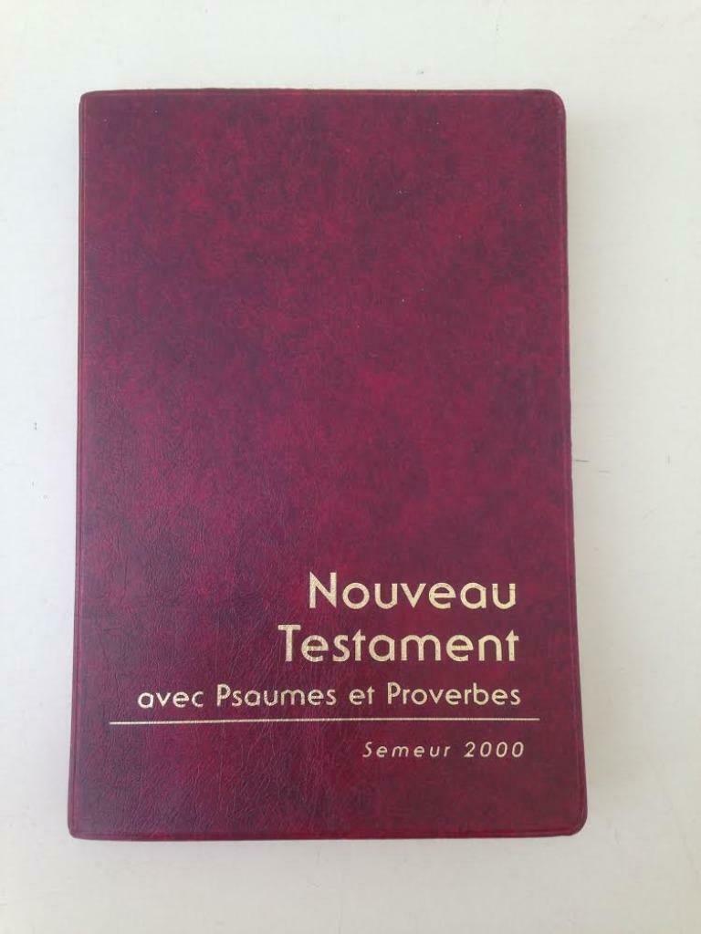 Nouveau Testament avec Psaumes et Proverbes, Livres, Enlèvement ou Envoi, Comme neuf, Christianisme | Catholique