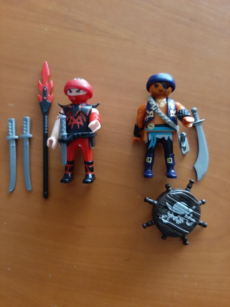 Playmobil Ninja en piraat. Nieuw., Kinderen en Baby's, Ophalen of Verzenden