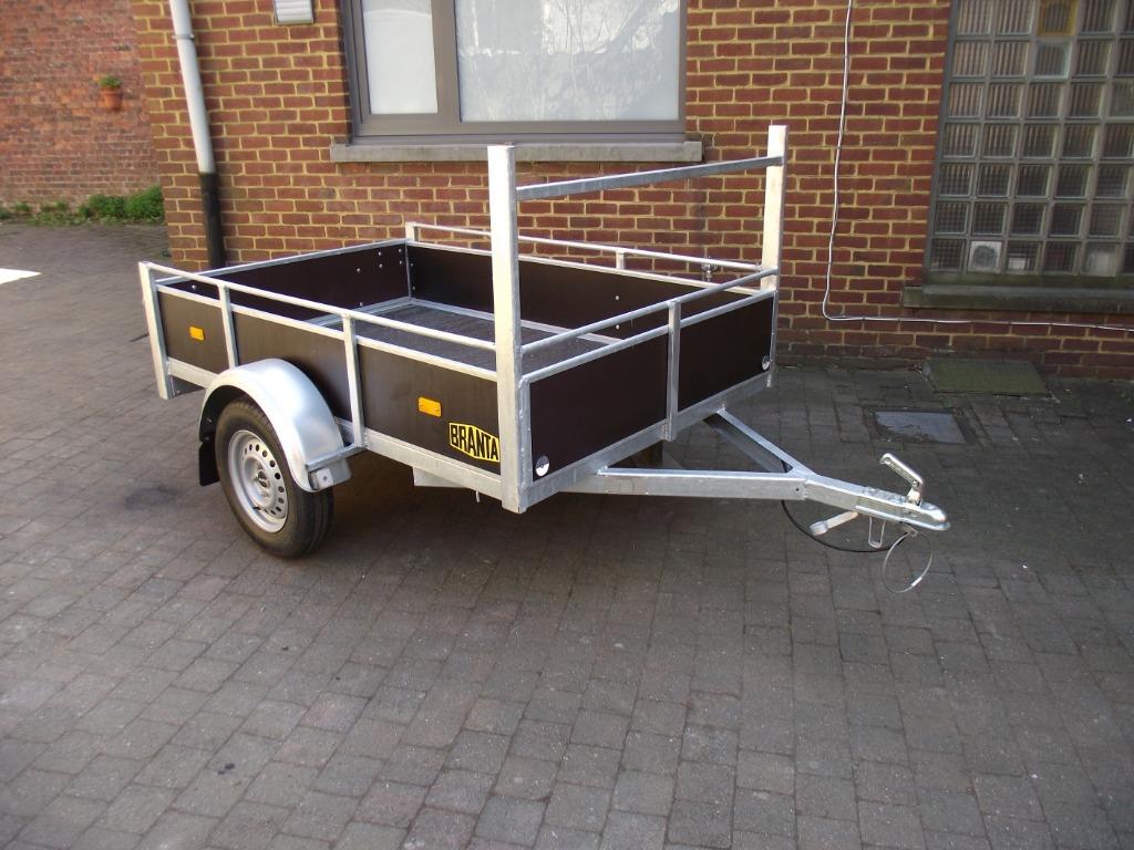 Nieuwe enkelas aanhangwagens 2,3 x 1,4m, te 9300 Aalst, Ophalen