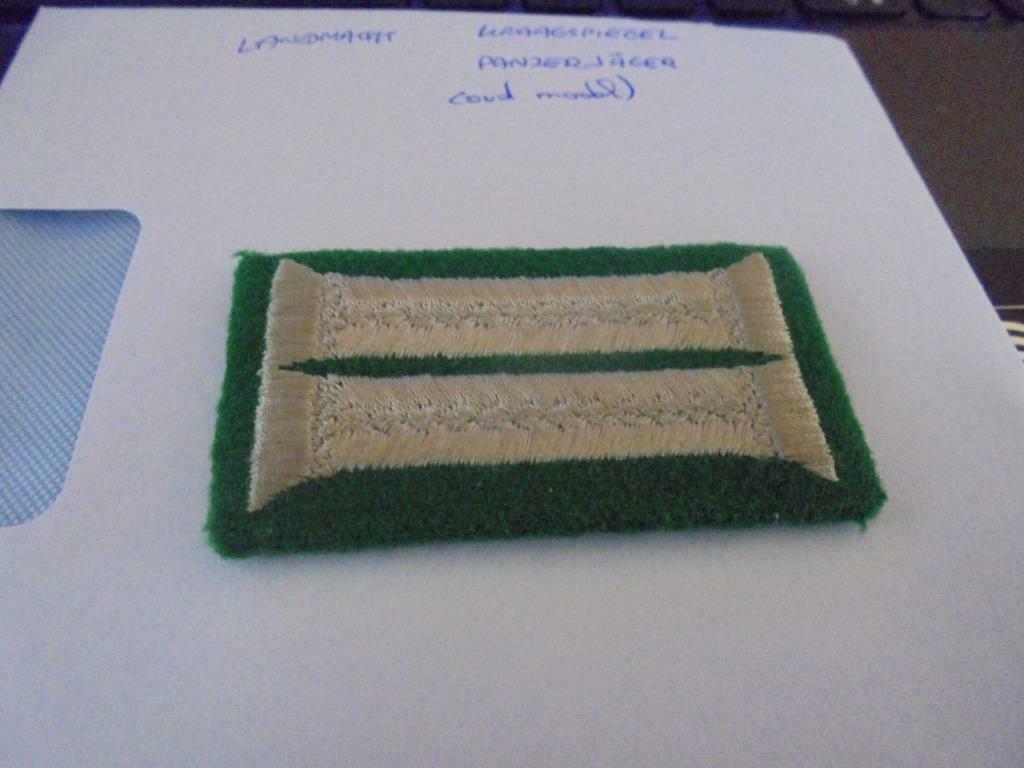 kraagspiegel panzerjager (oud model), Enlèvement ou Envoi, Armée de terre, Emblème ou Badge