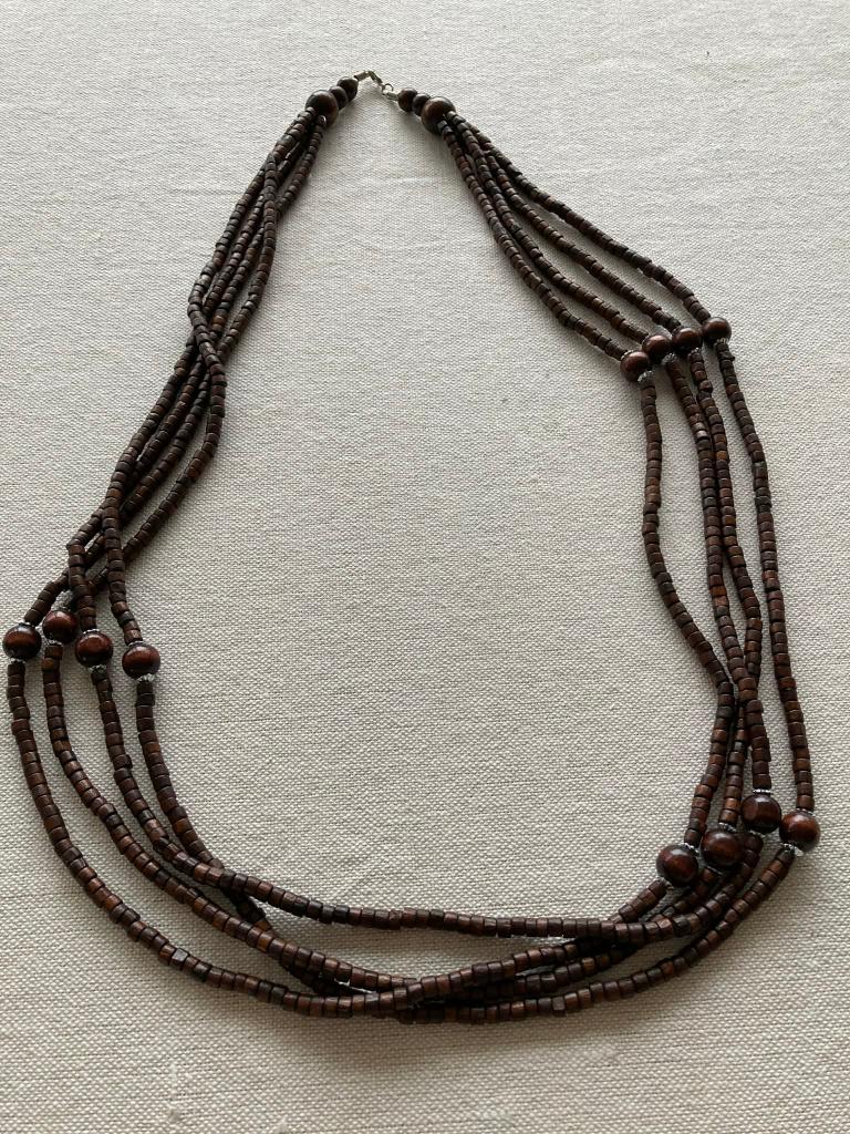 Collier pour femme, Bijoux, Sacs & Beauté, Colliers, Enlèvement, Comme neuf, Brun, Autres matériaux