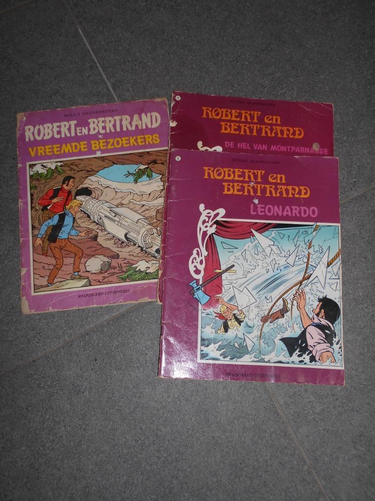 robert en bertrand, Gelezen, Willy Vandersteen, Ophalen of Verzenden, Meerdere stripboeken