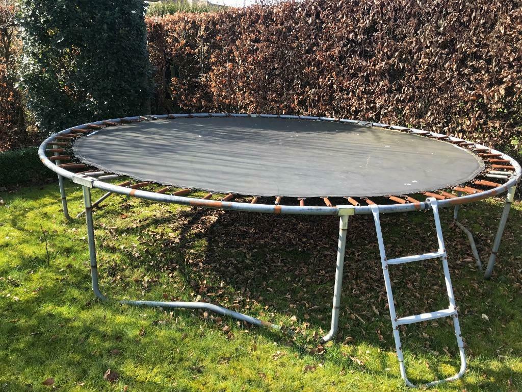 veiligheidsnet voor trampoline en toebehoren, Ophalen, Gebruikt