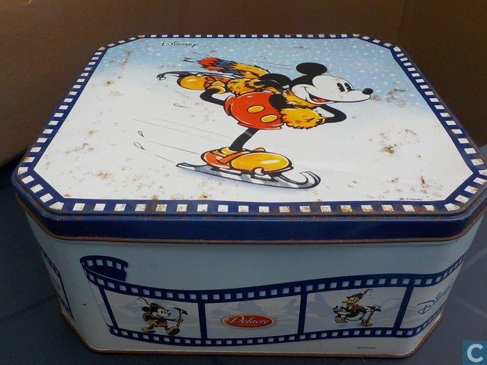 Mickey Mouse - Delacre koekblik, Ophalen of Verzenden, Gebruikt, Koek(jes), Overige merken