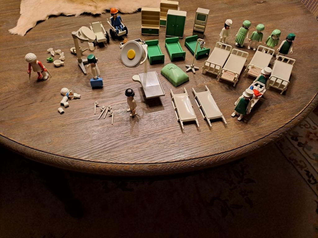 Tout le contenu de l'hôpital Playmobil., Enlèvement ou Envoi