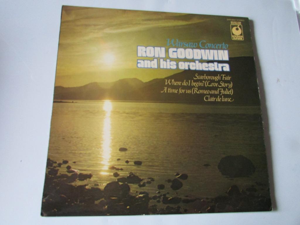 RON GOODWIN et son ORCHESTRE, CONCERTO DE VARSOVIE, LP, Enlèvement ou Envoi, Utilisé, 12 pouces