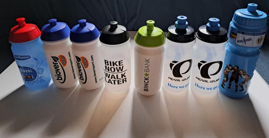 Bidons - waterflessen - wielrennen - 8 stuks nieuw, Ophalen, Nieuw