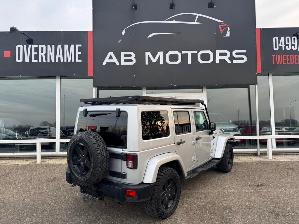 Jeep Wrangler 2.8CRD Unlimited ARCTIC Editie LICHTE VRACHT, Auto's, Leder, Bedrijf, Te koop, Handgeschakeld