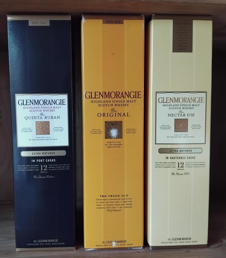 Glenmorangie: Nectar D'Or, Quinta Ruban, Original (whisky), Enlèvement ou Envoi