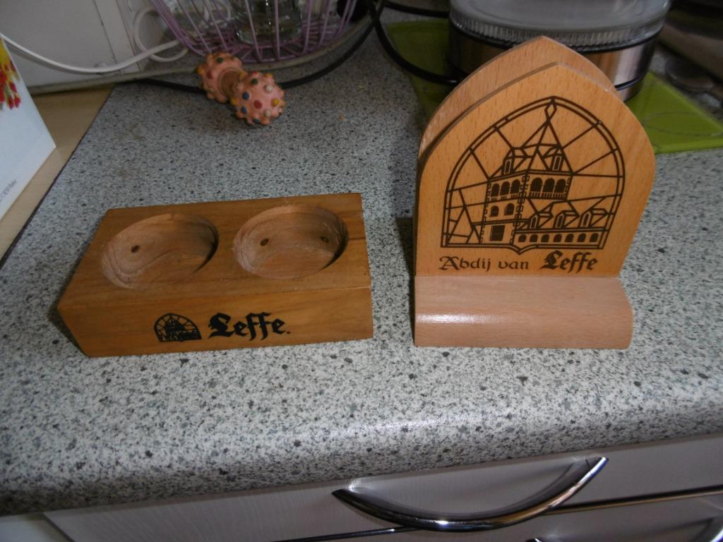 porte feutre et plus, en bois, Abbaye de Leffe, neuf, Enlèvement ou Envoi, Comme neuf, Autres types, Leffe