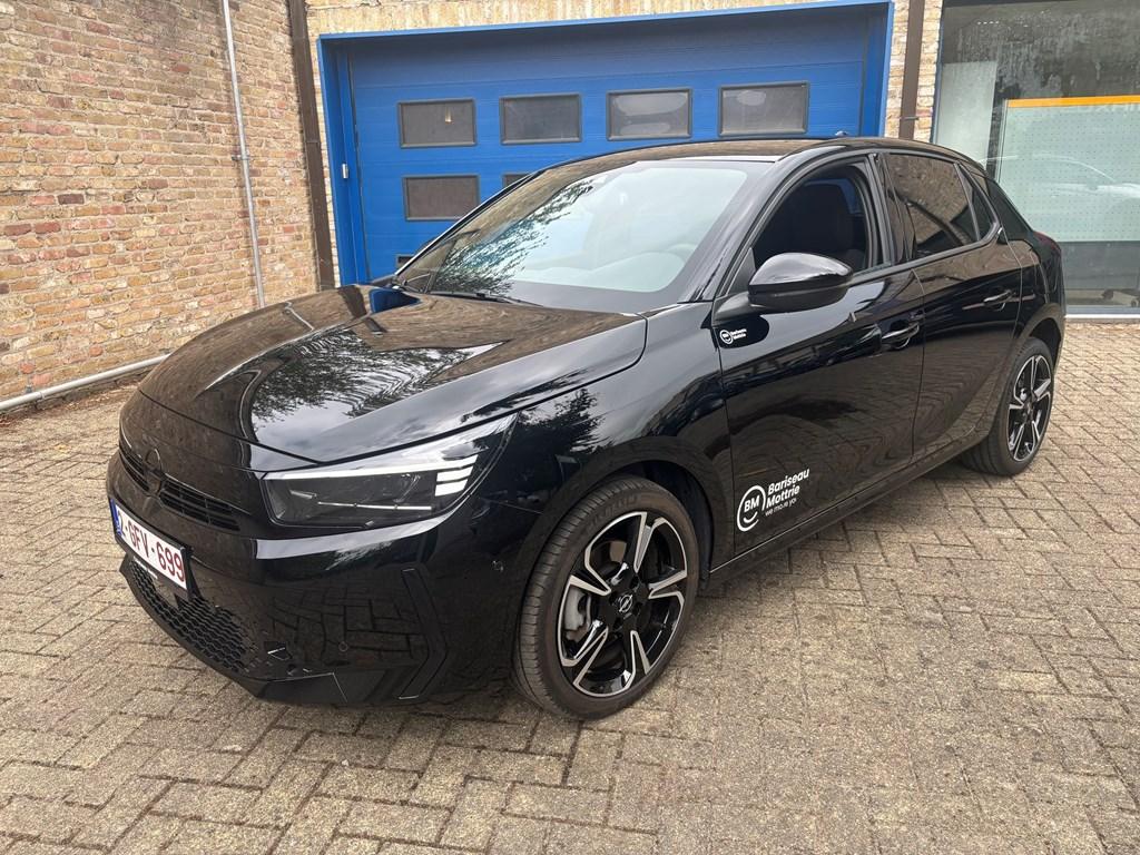 Opel Corsa GS 1.2 TURBO MT6 100PK * CAMERA * NAVI* SENSOREN, Auto's, Opel, 118 g/km, Zwart, 100 pk, Handgeschakeld