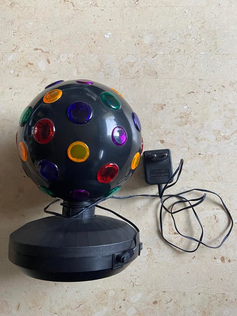 Lampe de fête Disco Ball — Projecteur rotatif à 360, Enlèvement ou Envoi, Neuf, Boule à facettes, Couleur
