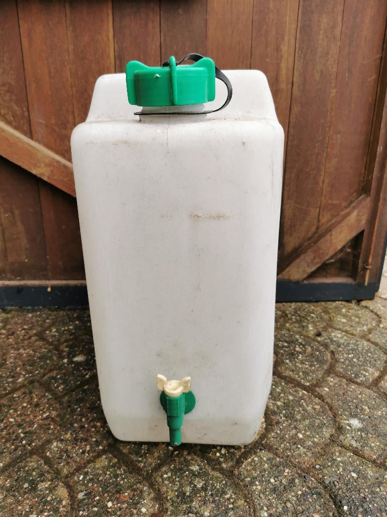 watertank 35liter, Tuin en Terras, Regentonnen, Ophalen, Gebruikt, Met kraantje