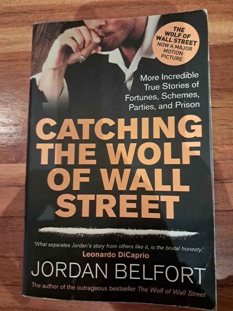 Catching the wolf of Wall Street - Jordan Belfort, Enlèvement ou Envoi, Utilisé, Jordan Belfort