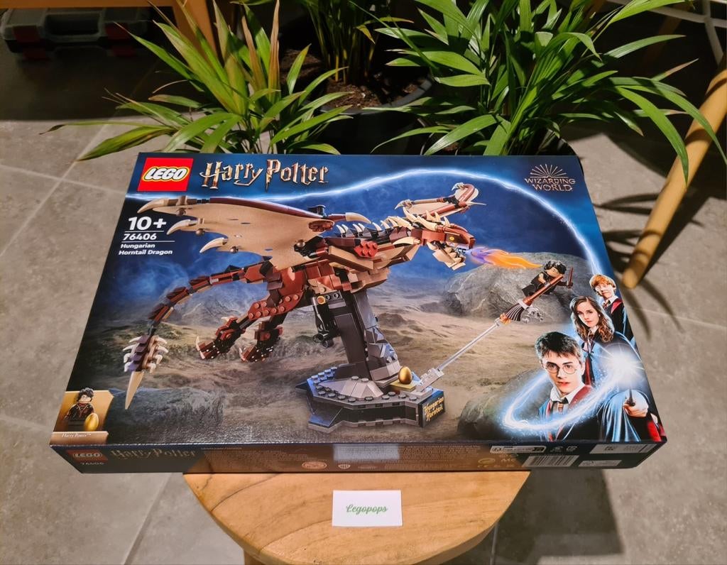 Lego  - 76406  - Hungarian Horntail Dragon - NIEUW - SEALED, Ophalen of Verzenden, Nieuw, Complete set, Lego