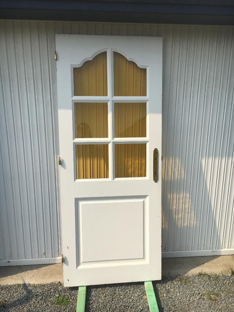 Portes en chêne massif, Enlèvement, Verre, Porte intérieure