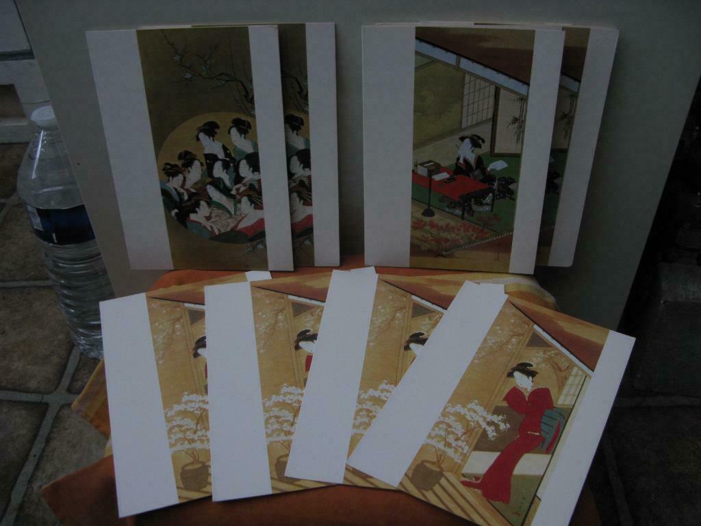 Cartons décor japonais pour carte postale, menu etc..., Divers, Enlèvement ou Envoi, Neuf
