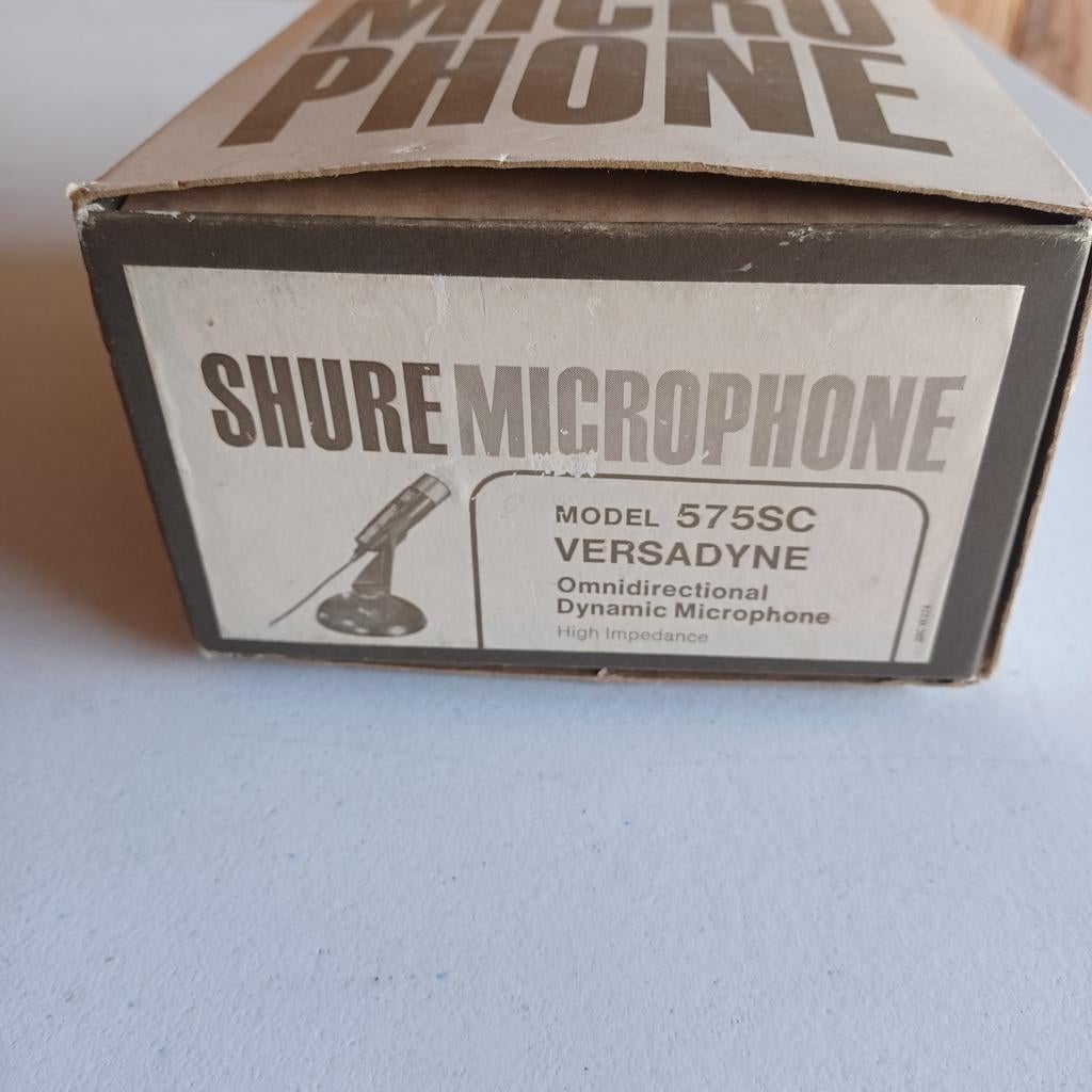 SHURE 575SC, Enlèvement