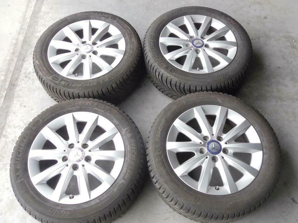 Winterbanden Michelin Mercedes A - B 16inch 5 X 112 7mm, Pneus hiver, 16 pouces, 205 mm, Enlèvement