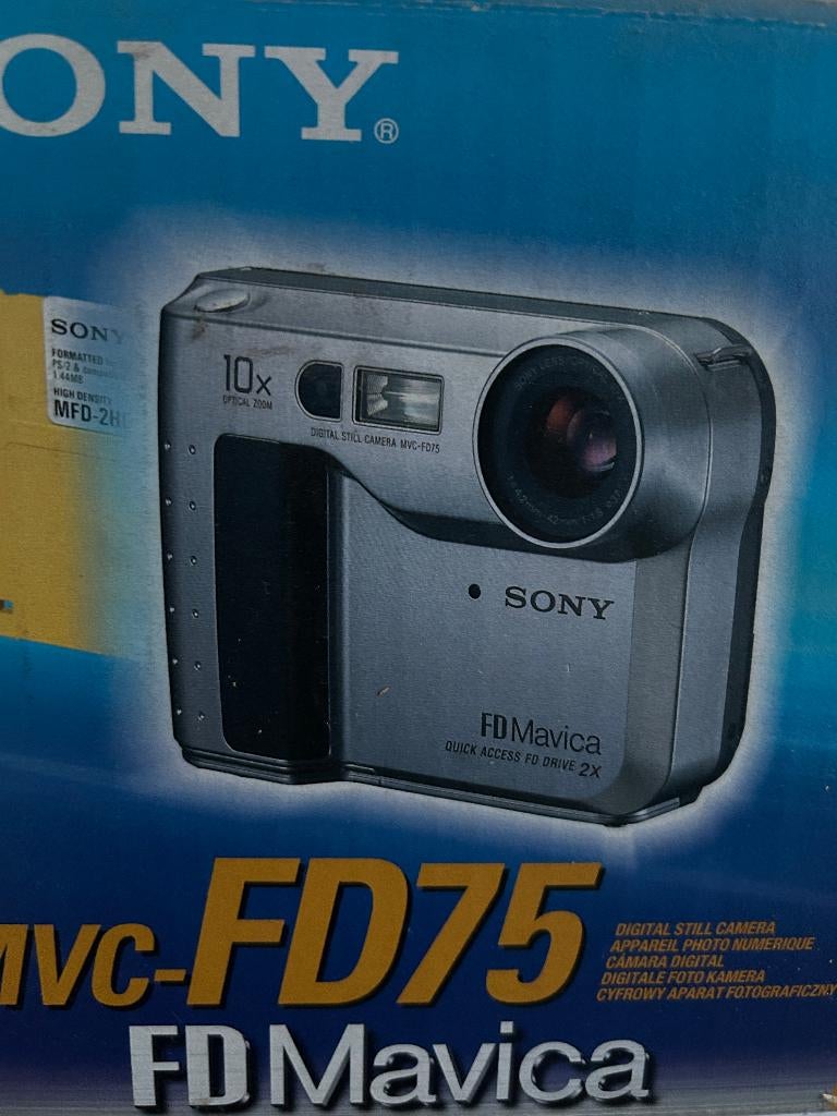 MAVICA FD 75 FOTOTOESTEL, Ophalen, 1980 tot heden, Fototoestel