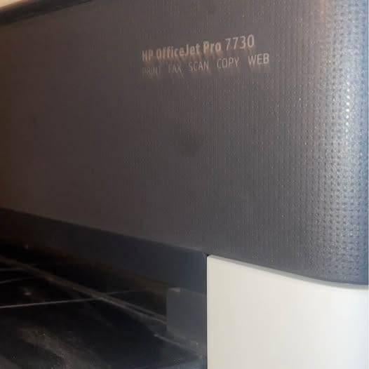 HP Office Jet Pro 7730, Computers en Software, Printers, Inkjetprinter, All-in-one, Ingebouwde Wi-Fi, Zo goed als nieuw