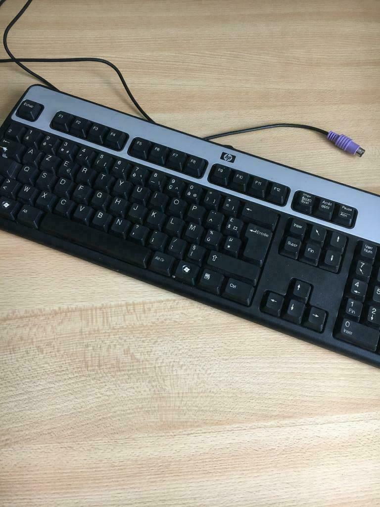 clavier "HP" filiaire, Enlèvement ou Envoi, Azerty, Utilisé, Ergonomique