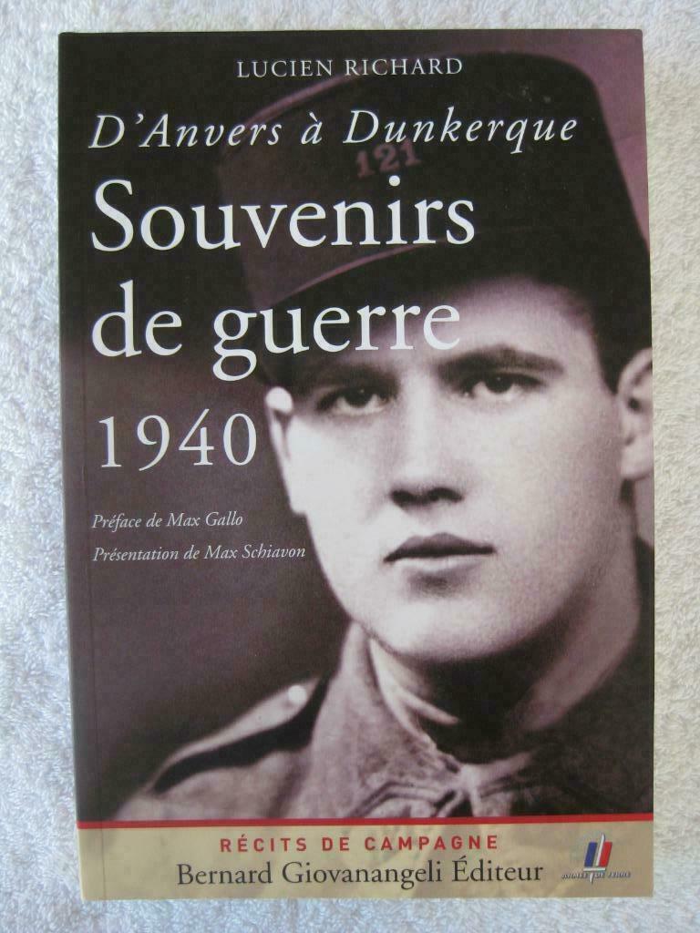 Guerre 40-45 – L. Richard - Luc Beyer - EO 2010 – dédicacé, Ophalen of Verzenden, Gelezen, Algemeen