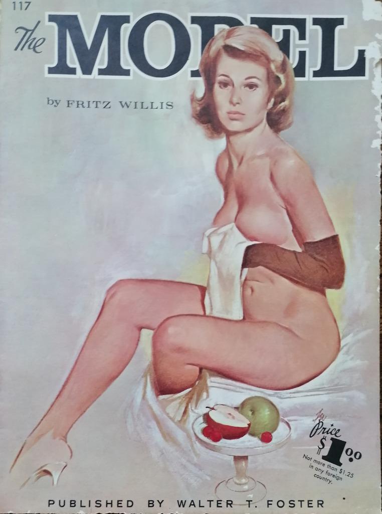 THE MODEL - Fritz Willis - vintage - "HOW TO DRAW" BOOKS, Boeken, Gelezen, Ophalen of Verzenden, Fritz Willis, Tekenen en Schilderen