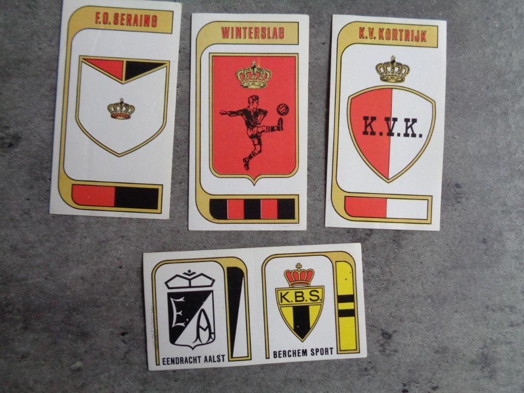 PANINI VOETBAL STICKERS FOOTBALL 83 PLAATJES 4X   1983, Verzenden, Zo goed als nieuw