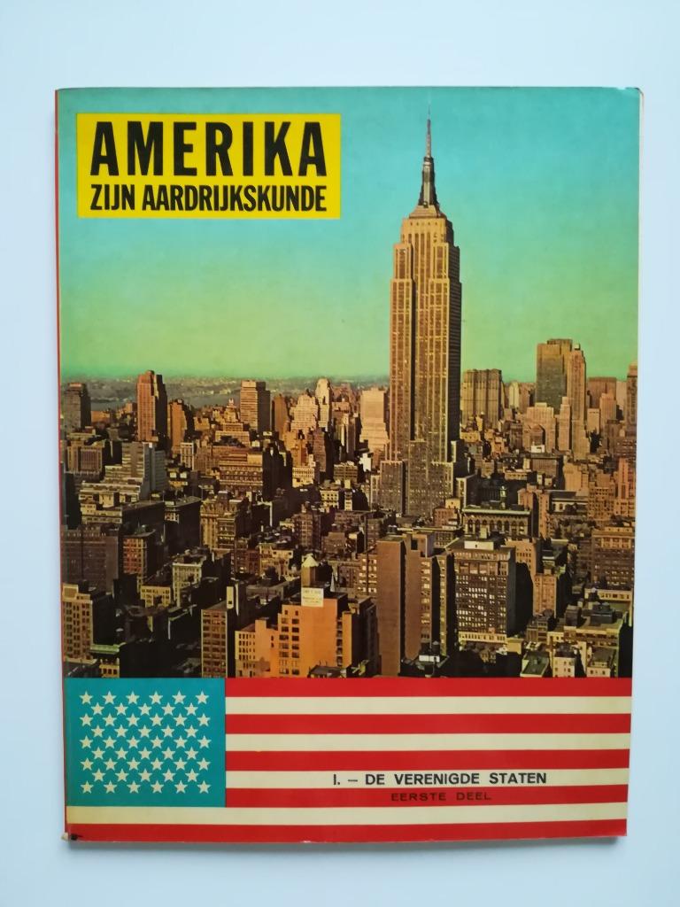 Amerika zijn aardrijkskunde: deel 1 (1961 / Kuifje's bon), Boeken, Ophalen of Verzenden
