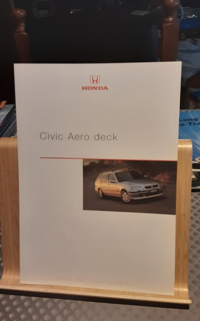 Honda civic aerodeck brochure, Ophalen of Verzenden, Zo goed als nieuw, Honda
