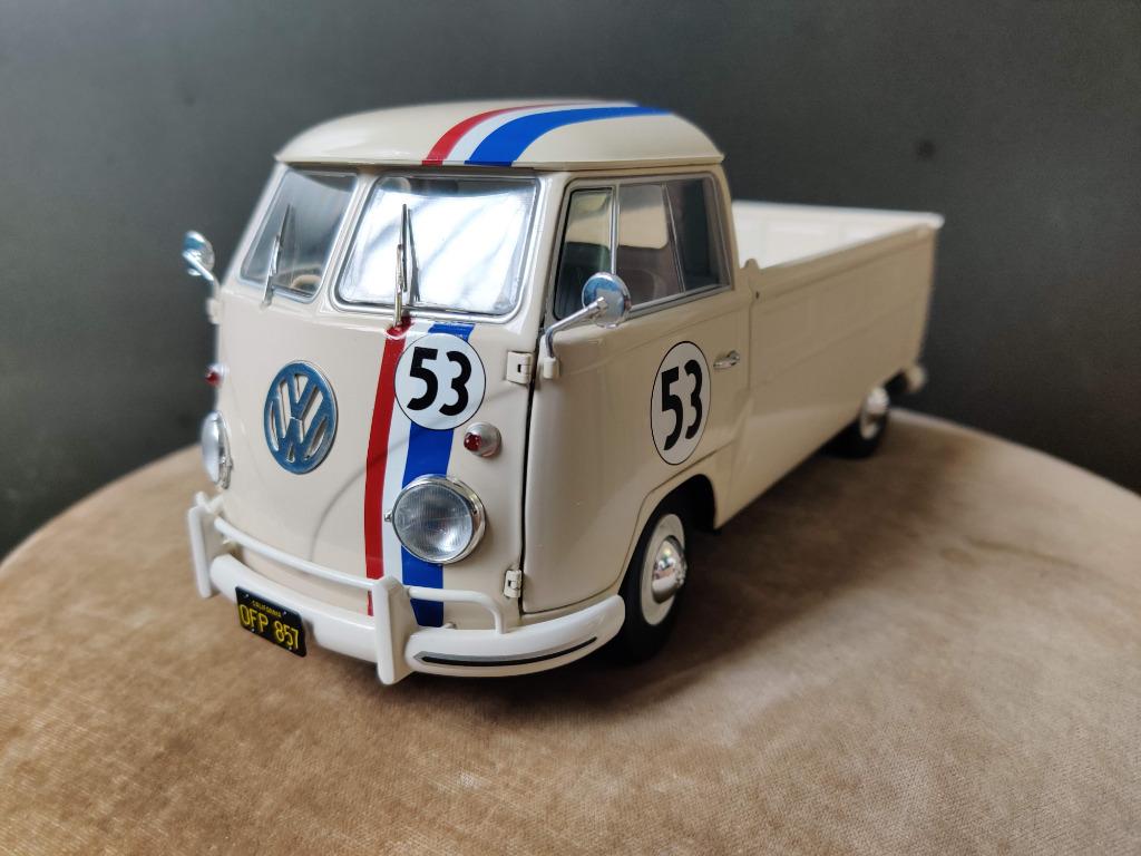 Volkswagen T1 pick-up racer 53 Solido 1:18 neuf, en boîte., Enlèvement ou Envoi, Neuf, Voiture, Solido