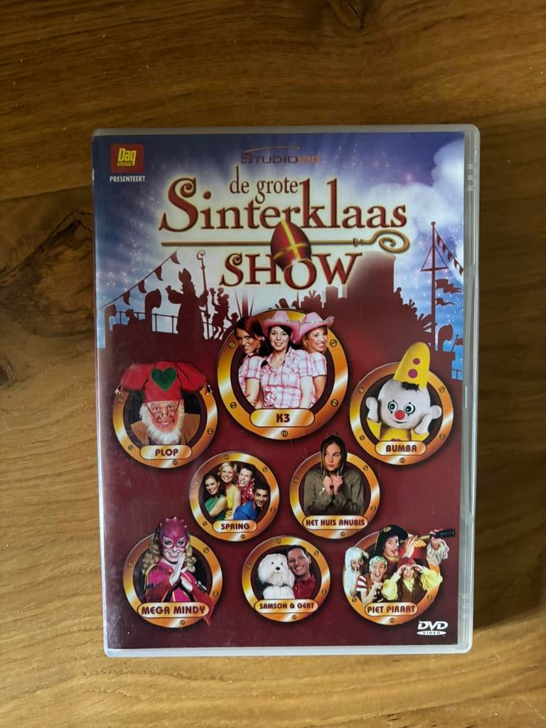 Dvd sinterklaasshow, Cd's en Dvd's, Ophalen of Verzenden, Zo goed als nieuw